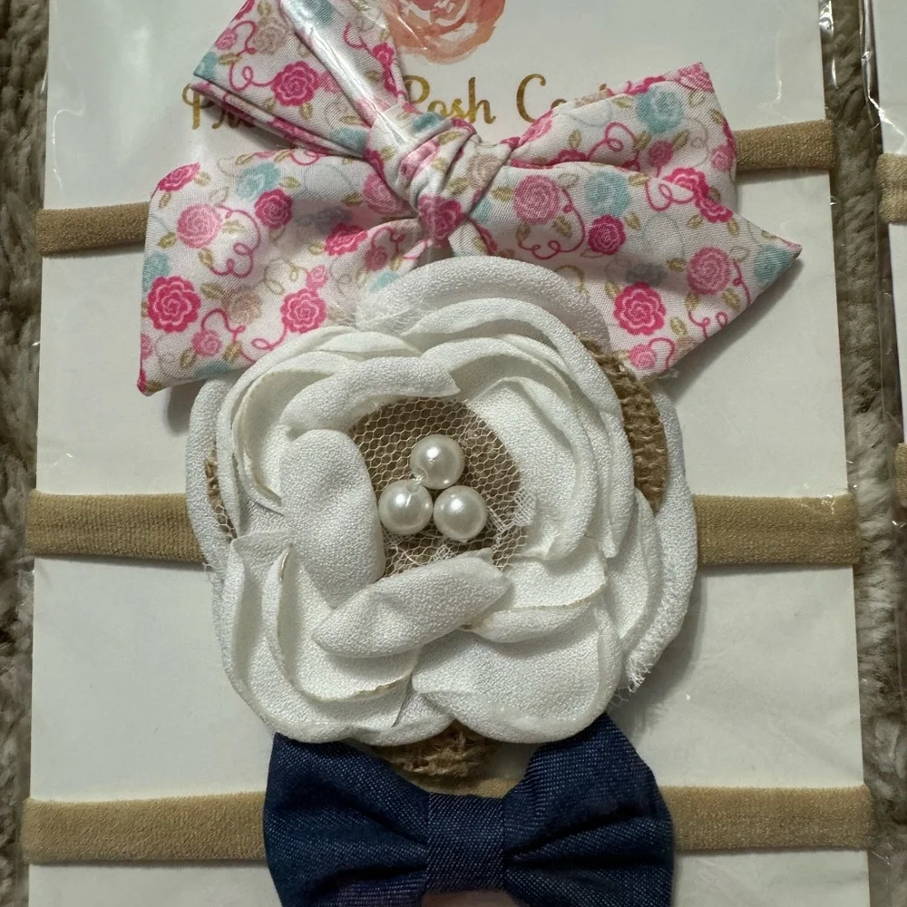 Baby Toddler Girls Hair Bows 3 Different Packs